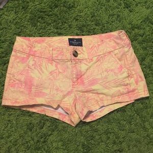 American Eagle Tropical Shorts